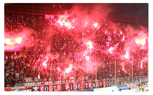 Trnava - Slovan l'an passé. Trnava