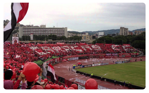 Tifo du Caracas FC