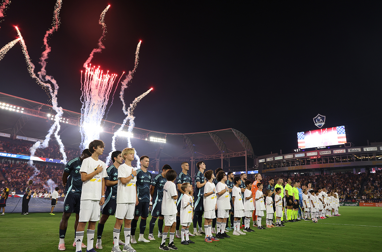 LA Galaxy et Seattle Sounders FC au Dignity Health Sports Park 