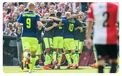 l'Ajax s'impose à Rotterdam