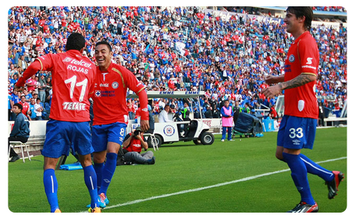 Cruz Azul et Fabian en démonstration